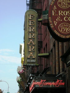 Ferrara's... Best pastry in New York !